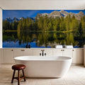 Three Sisters Mountain Mural Wallpaper - room preview 05