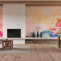 Red Sky At Morning Mural Wallpaper - room preview 05