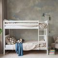 Painted Dreamy Clouds, Vintage Mural Wallpaper - room preview 05