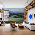 Kauai Island Golf Mural Wallpaper - room preview 05
