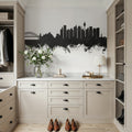 Sydney Australia Skyline Black & White Mural Wallpaper - room preview 05