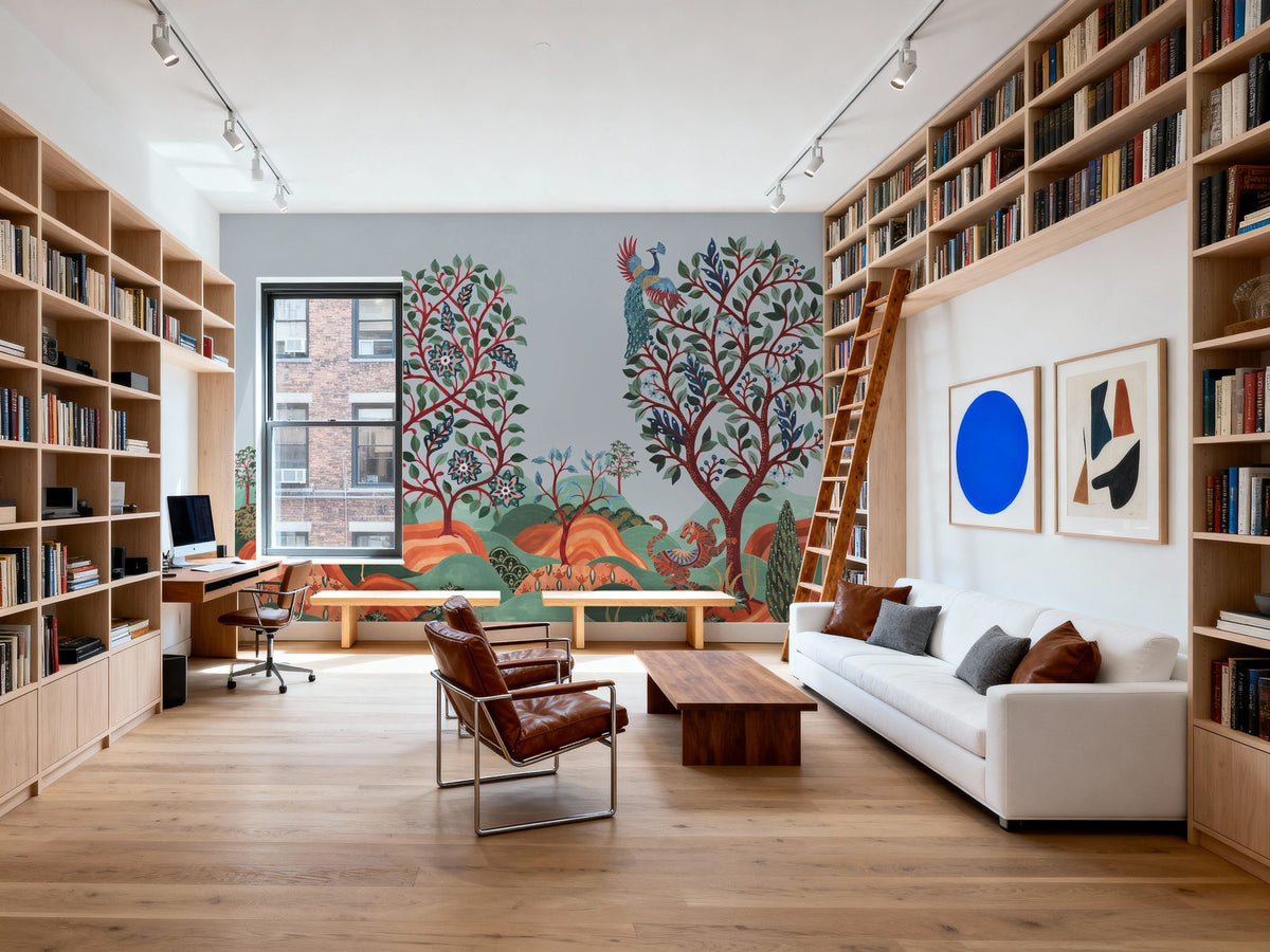 Garden of Myth and Memory, Sky Mural Wallpaper - room preview 05
