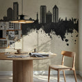 Umm Al Quwain Skyline Concrete Mural Wallpaper - room preview 05