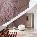 Rose Head Mural Wallpaper - room preview 05
