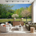 Davidson River Campground Mural Wallpaper - room preview 05