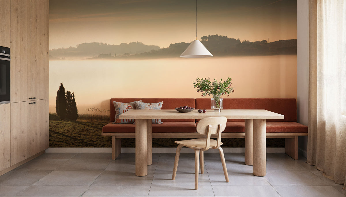 Foggy Grapes Mural Wallpaper - room preview 05
