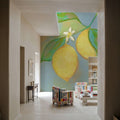 Blue Lemon II Mural Wallpaper - room preview 05