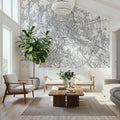 Map of Rome Mural Wallpaper - room preview 05
