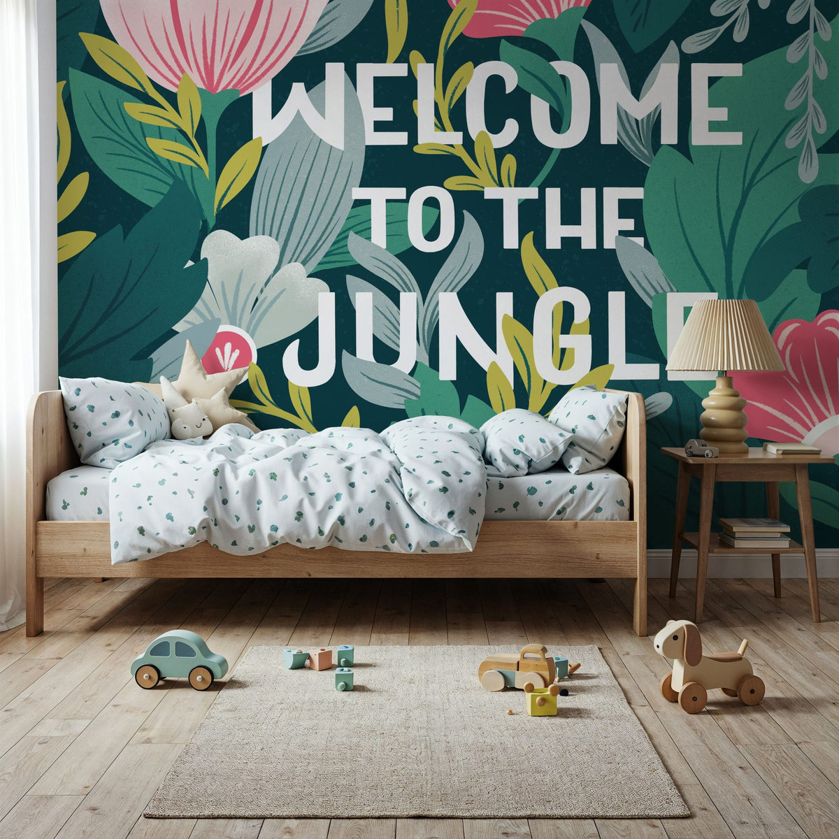 Welcome to the Jungle Mural Wallpaper - room preview 05