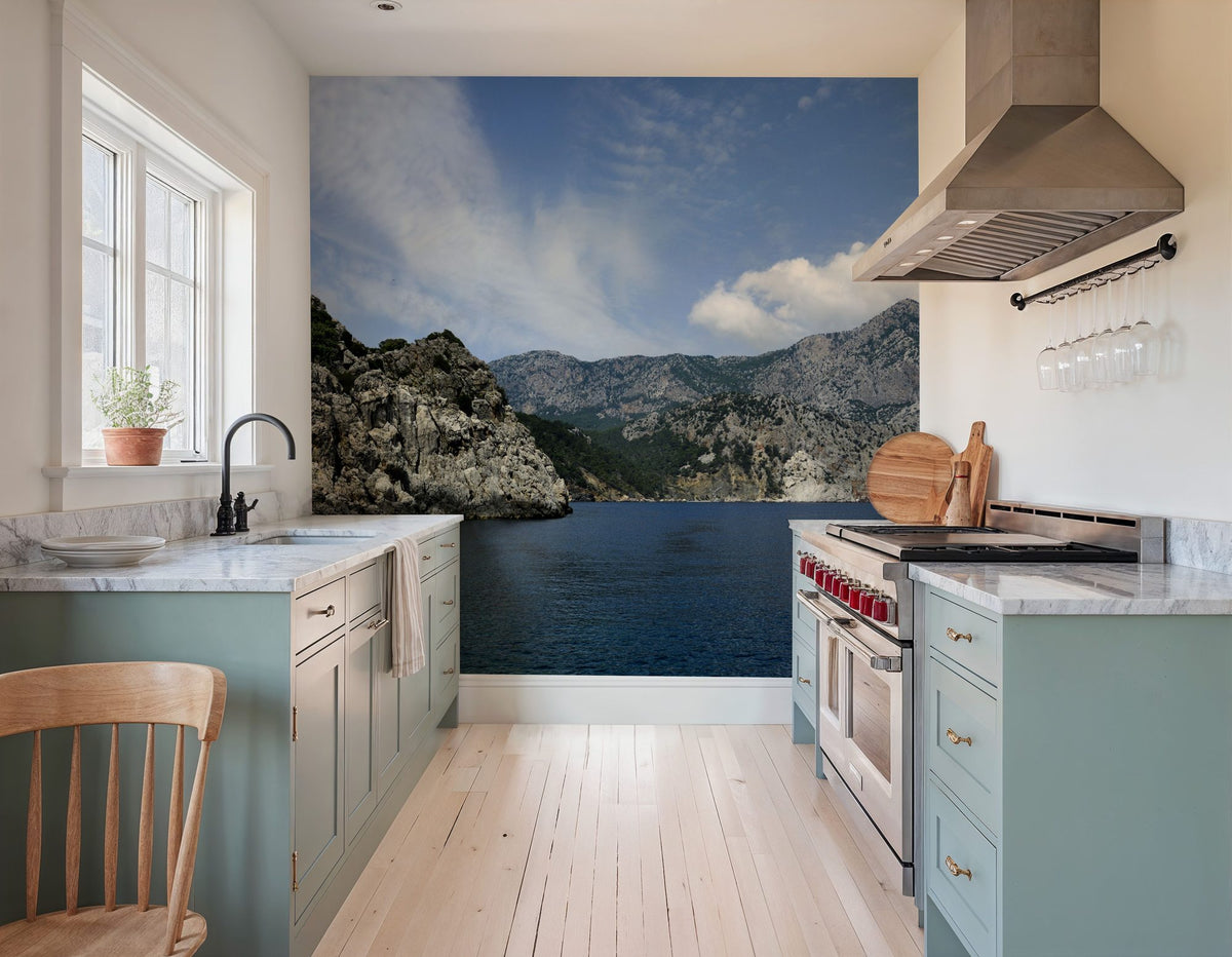 Rugged Coastal Majesty Mural Wallpaper - room preview 05