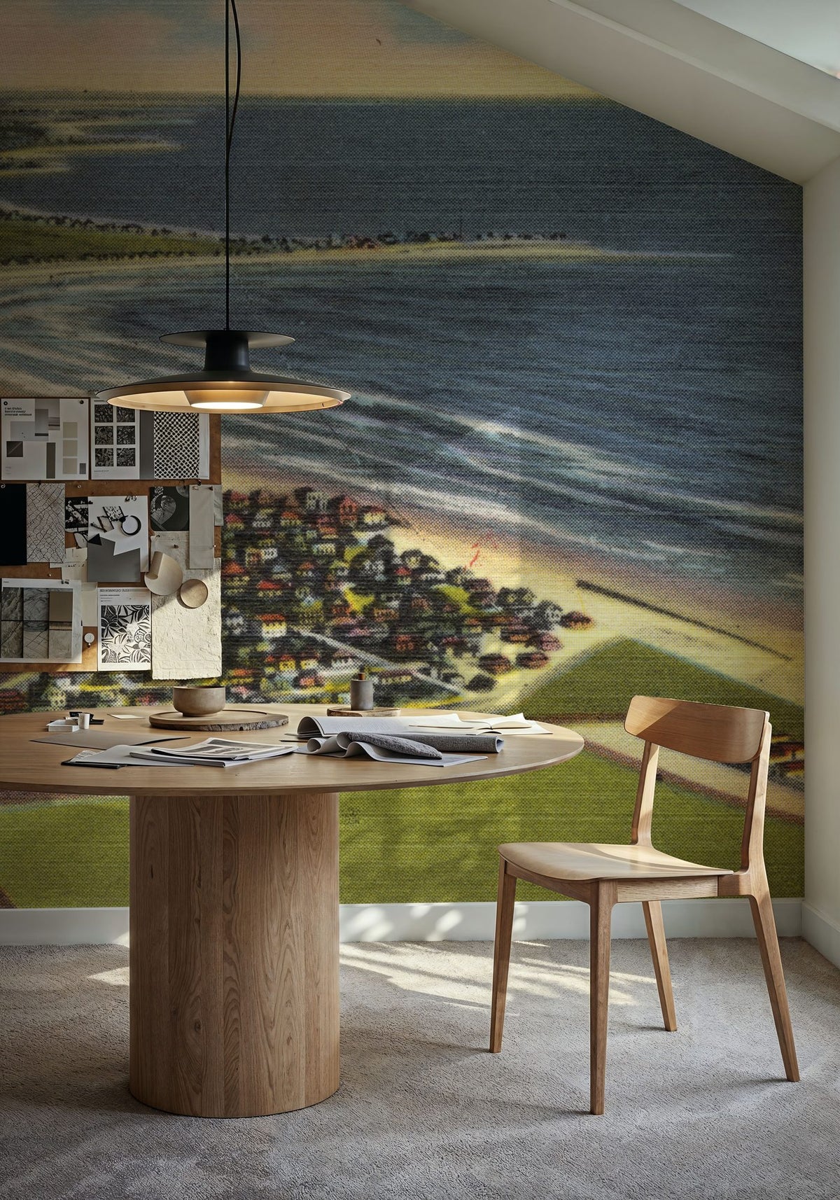 Greetings From the Beach Mural Wallpaper - room preview 05