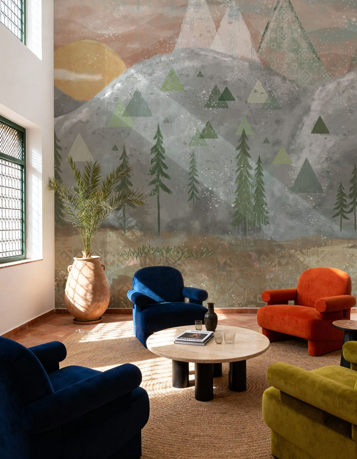 Woodland Scenes Mural Wallpaper - room preview 05