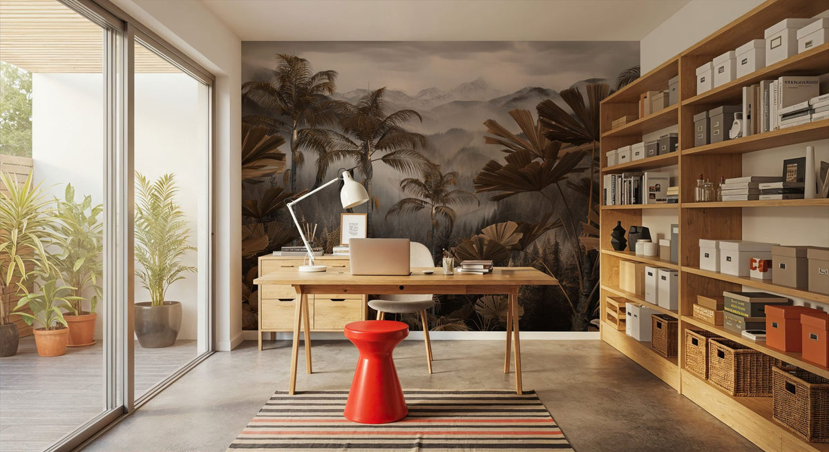 Vintage Valley Mural Wallpaper - room preview 05