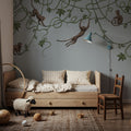 Monkey Jump, Stone Mural Wallpaper - room preview 05