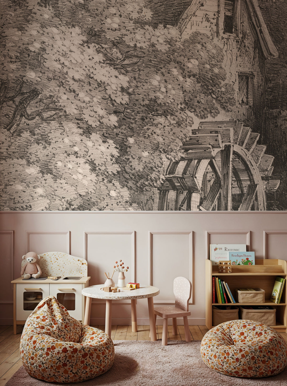 Elder Tree Mural Wallpaper - room preview 05