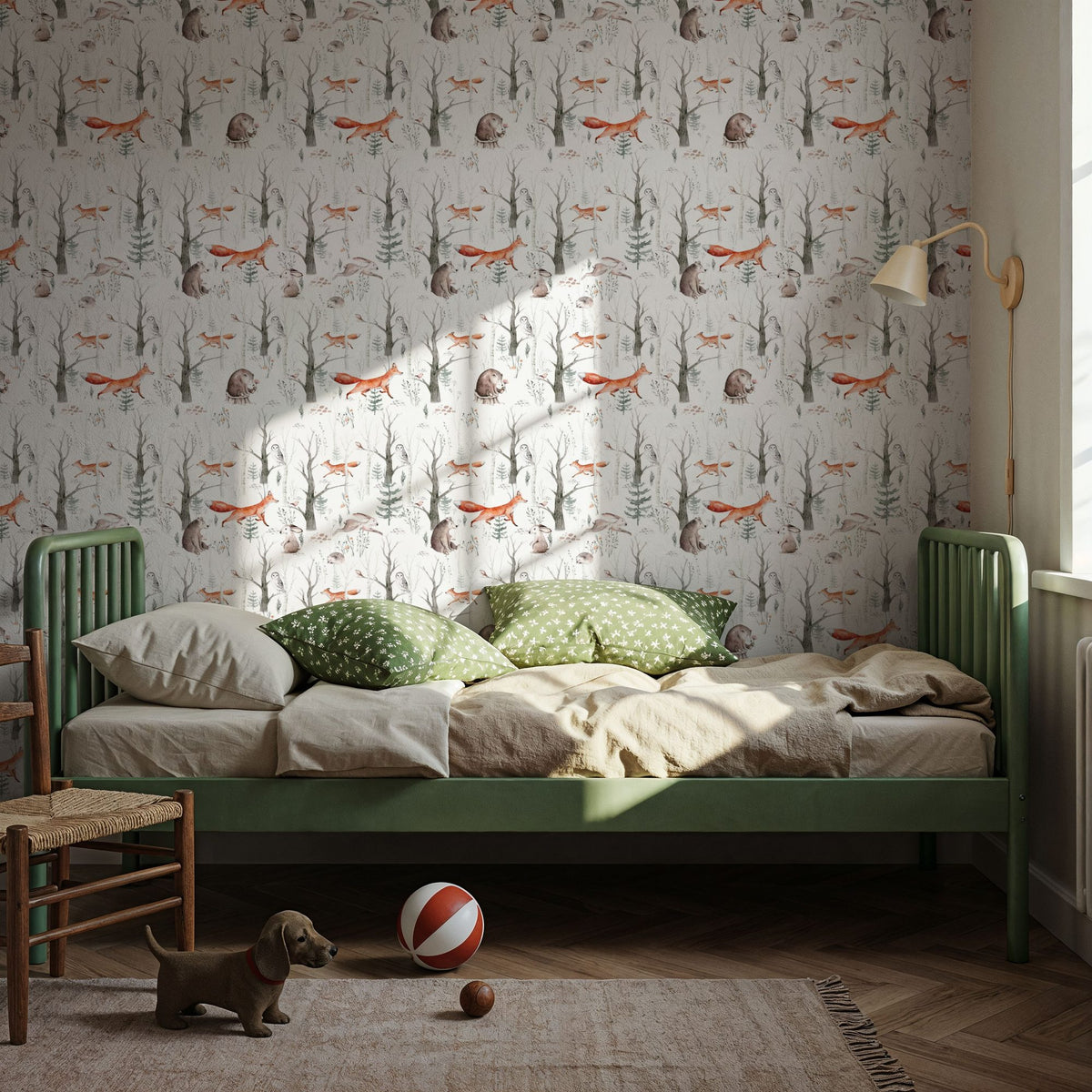 Woodland Stroll Mural Wallpaper - room preview 05