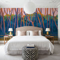 Dune Forest, Orange Mural Wallpaper - room preview 05