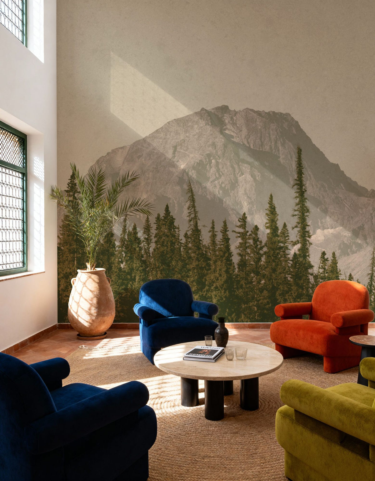 Mountainous IV Mural Wallpaper - room preview 05