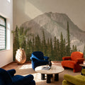 Mountainous IV Mural Wallpaper - room preview 05