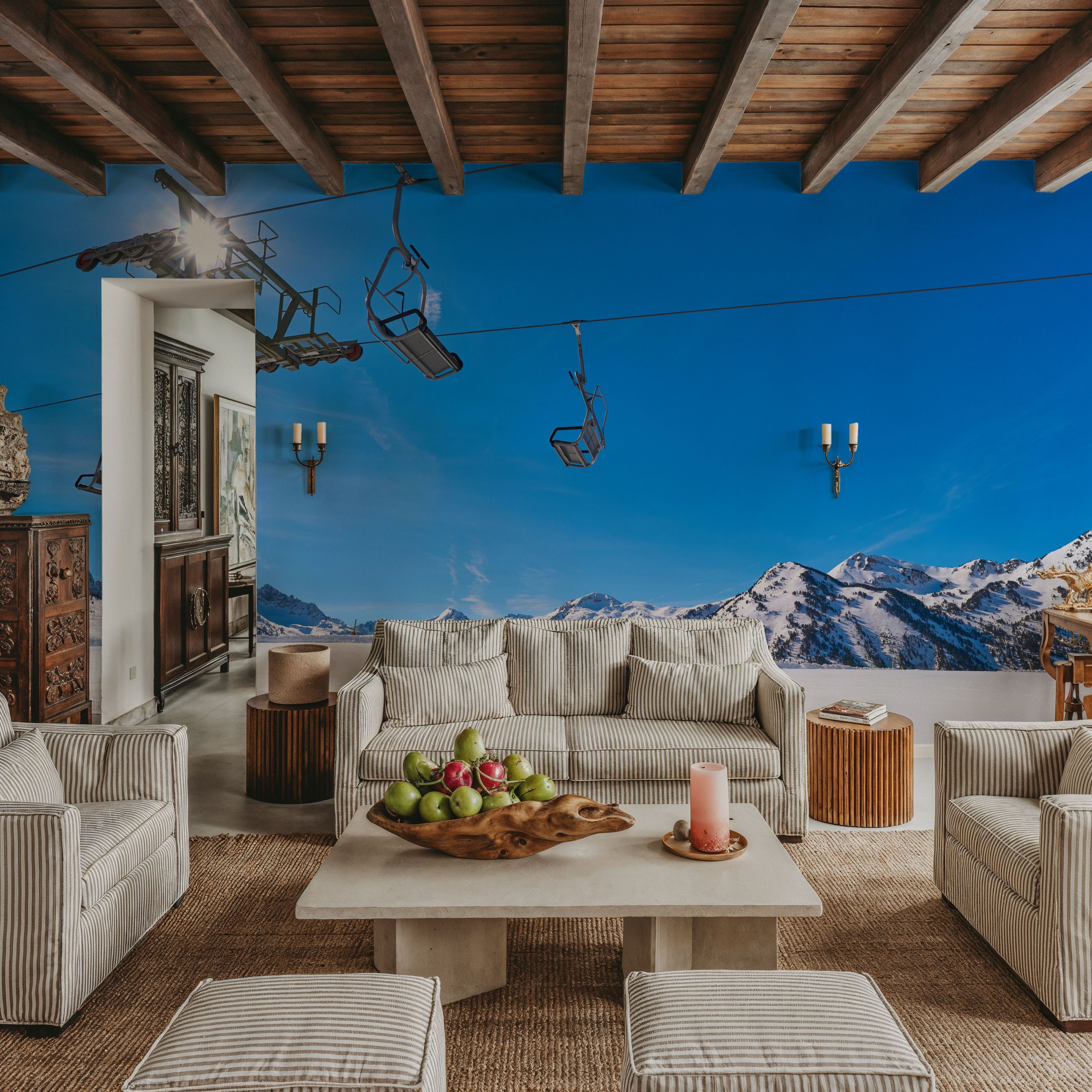 Alpine Ascent Mural Wallpaper
