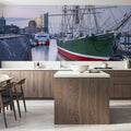 Harbor Berth Mural Wallpaper - room preview 05