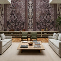 Plant Fantasy Ornament, Rose Mural Wallpaper - room preview 05