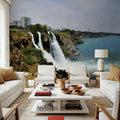 Coastal Cascade Mural Wallpaper - room preview 05