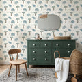 Elephant Meetings Mural Wallpaper - room preview 05