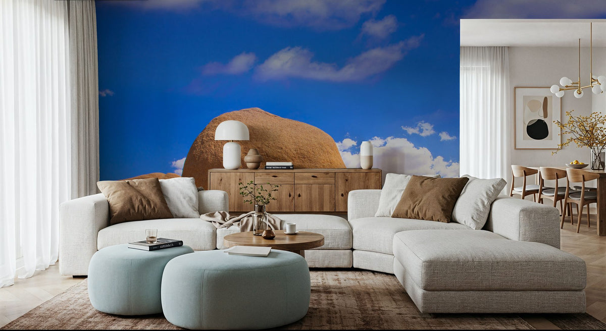 Joshua Tree Blue VI Mural Wallpaper - room preview 05