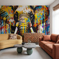 Street Safari Mural Wallpaper - room preview 05