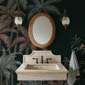 Palm Abode, Midnight Mural Wallpaper - room preview 05