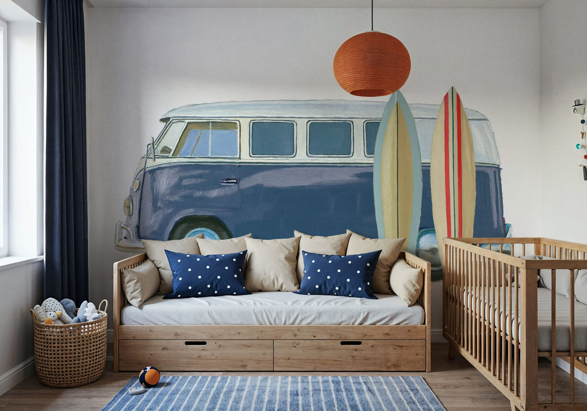 Beach Ride Prep Mural Wallpaper - room preview 05
