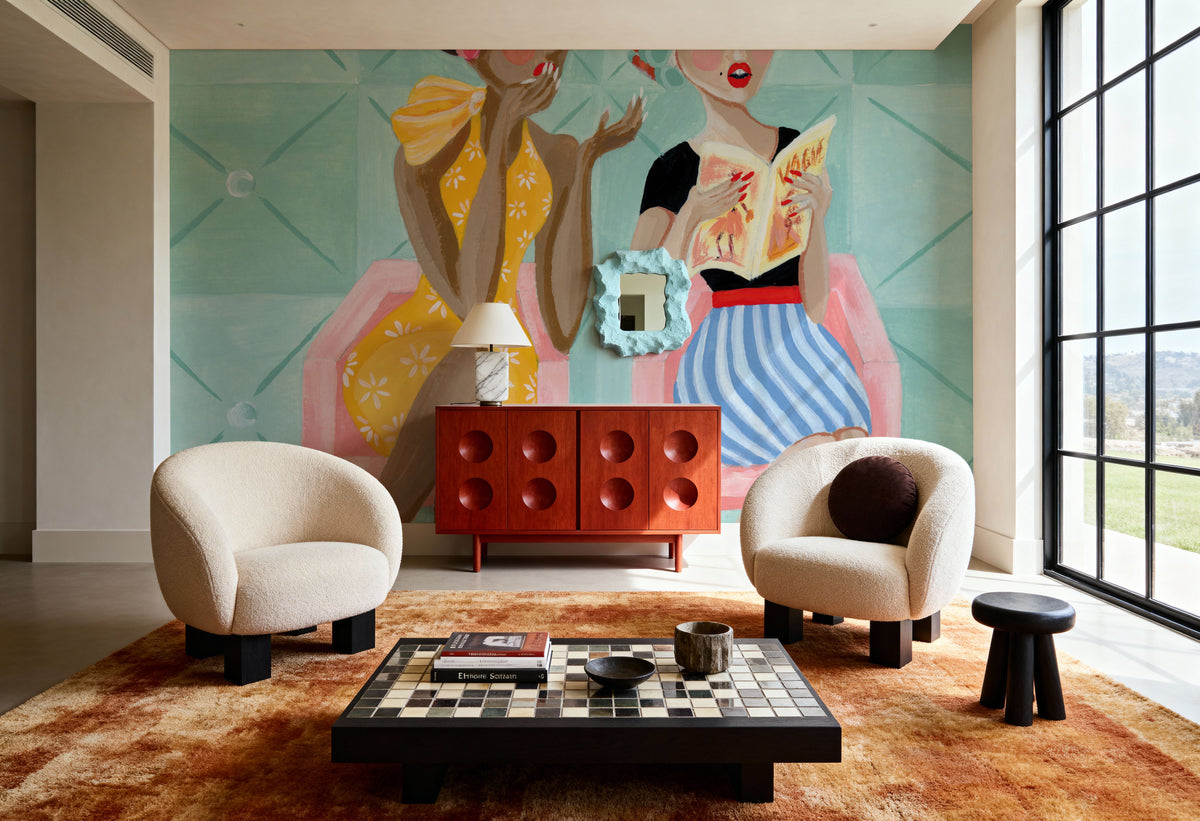 Gossip Girls Mural Wallpaper - room preview 05