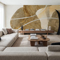 Metallic Textures III Mural Wallpaper - room preview 05
