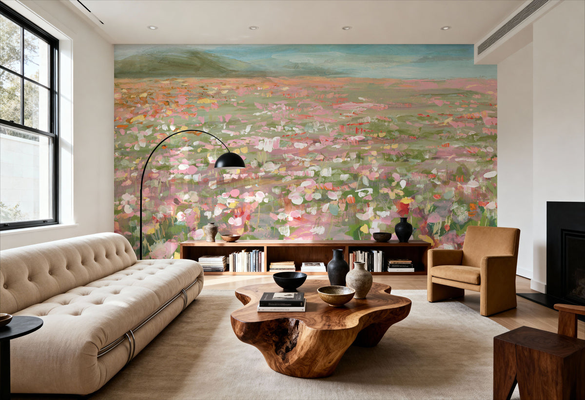 Headland Wildflowers III Mural Wallpaper - room preview 05