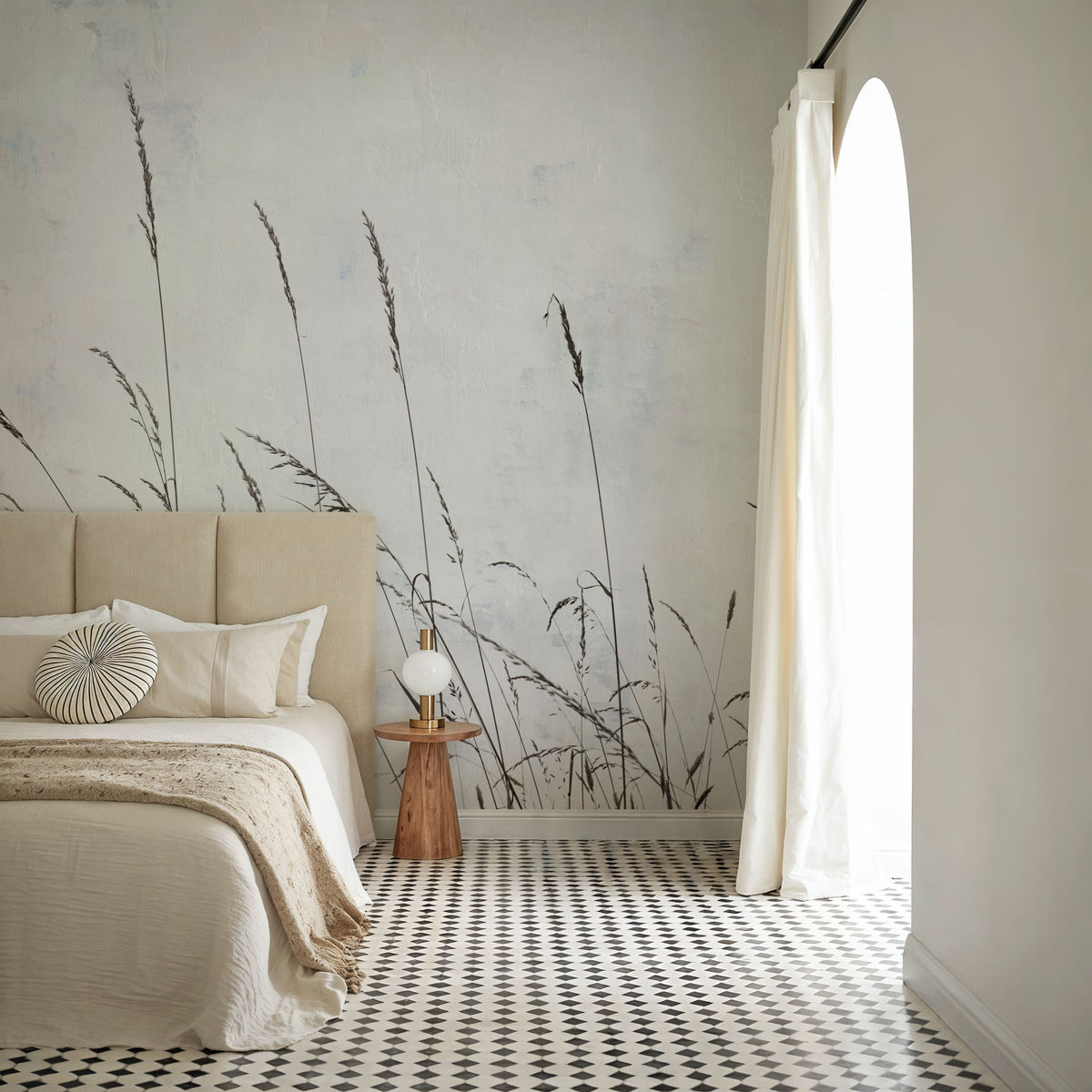 Meadow Grass II Mural Wallpaper - room preview 05