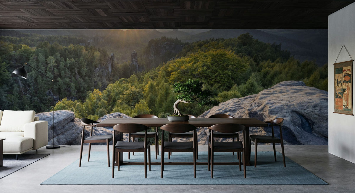 Carolafelsen Sunset Mural Wallpaper - room preview 05