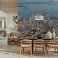 Downtown Miami Mural Wallpaper - room preview 05