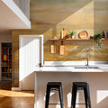 Serene Sea II Gold Mural Wallpaper - room preview 05