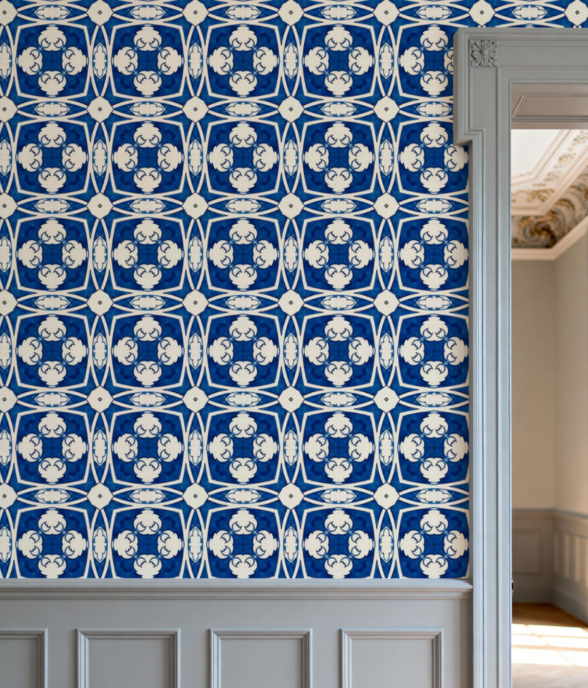 Nara Cotton Fields Mural Wallpaper - room preview 05