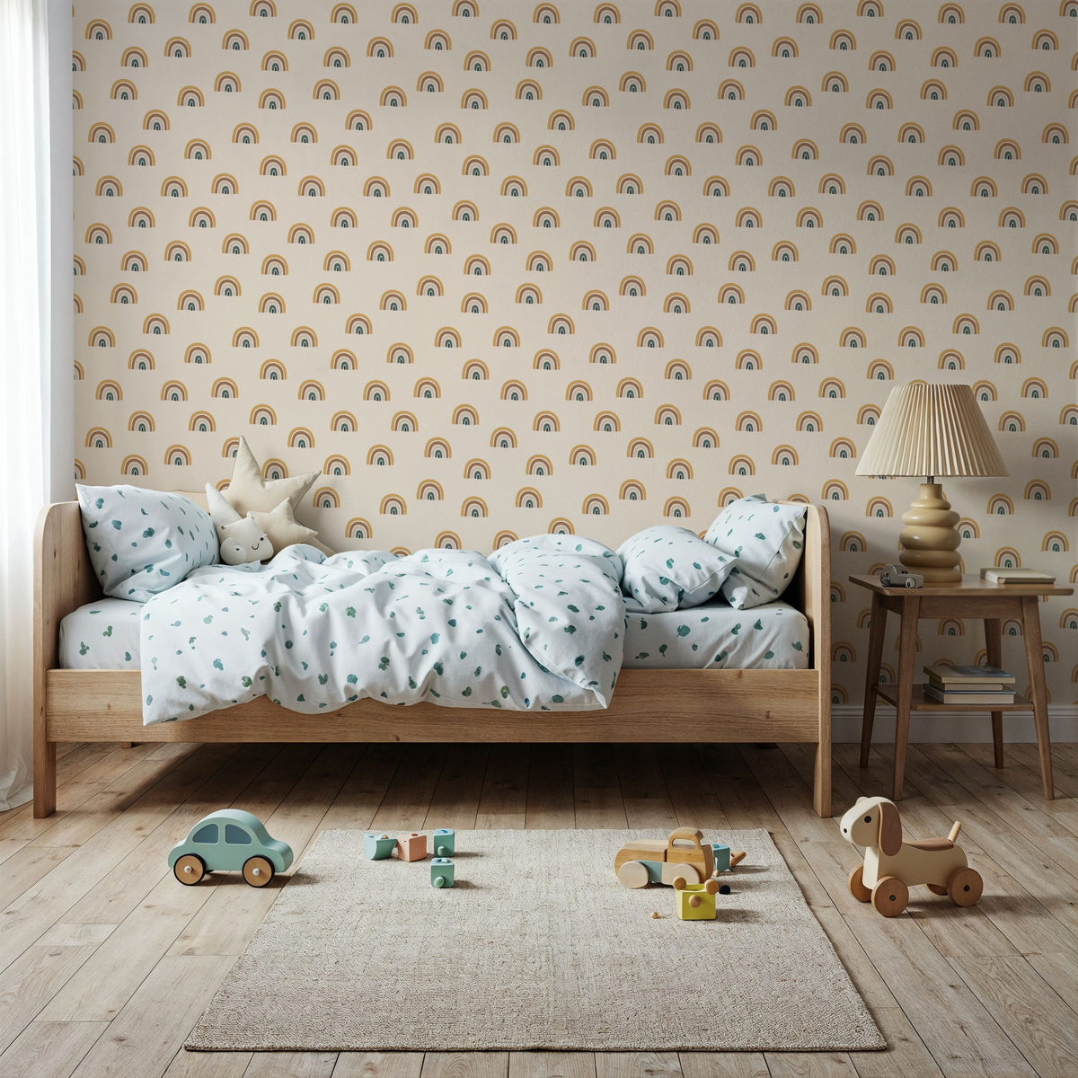 At the End of the Rainbow Mural Wallpaper - room preview 05