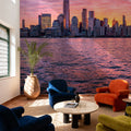 Dream NYC Sunrise Mural Wallpaper - room preview 05
