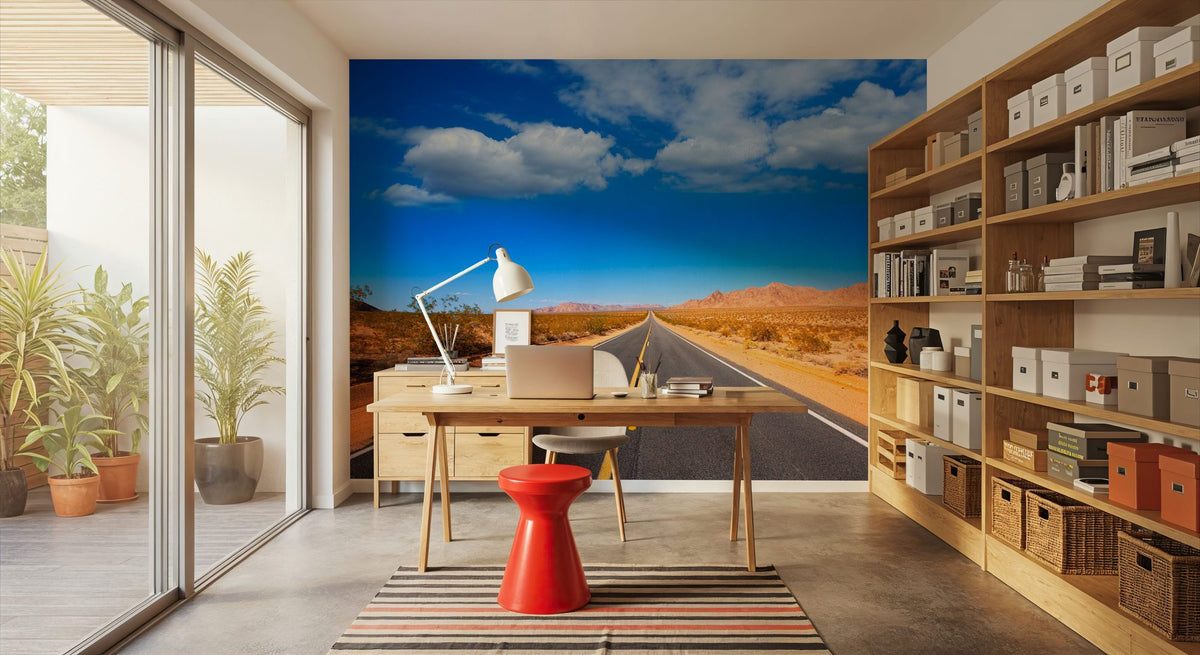 Route 66 Roadtrip Mural Wallpaper - room preview 05