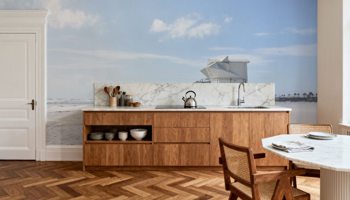 Beach Stroll Mural Wallpaper - room preview 05