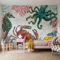 Ocean Finds Mural Wallpaper - room preview 05