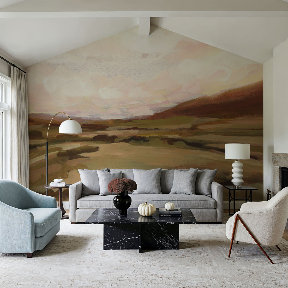 Rose Canyon Mural Wallpaper - room preview 05