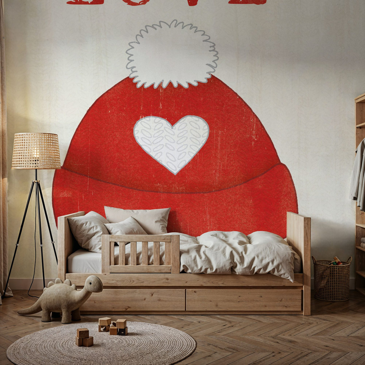 Winter Sentiments IV Mural Wallpaper - room preview 05