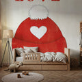 Winter Sentiments IV Mural Wallpaper - room preview 05