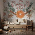 Winter Warmth VII Mural Wallpaper - room preview 05