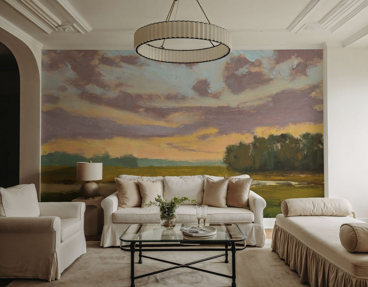Lowcountry Sunset Mural Wallpaper - room preview 05